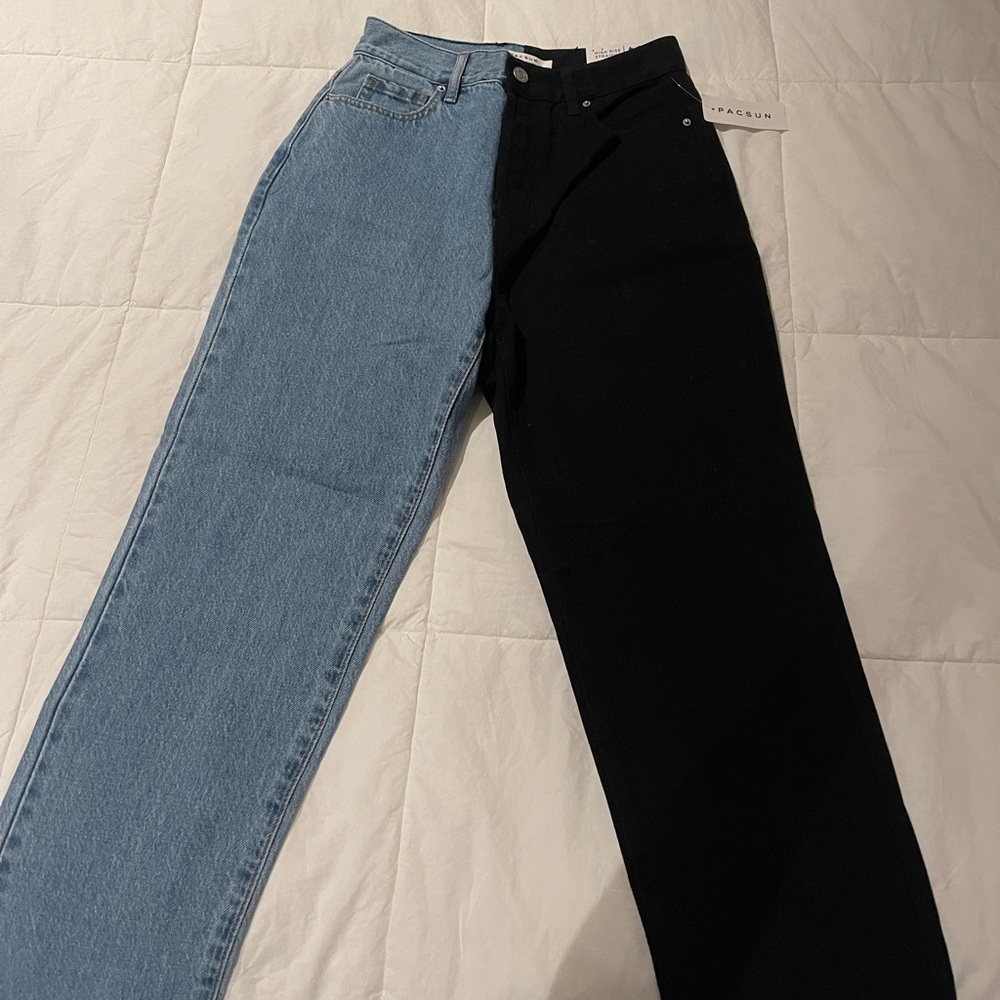 nwt pacsun high rise straight jeans